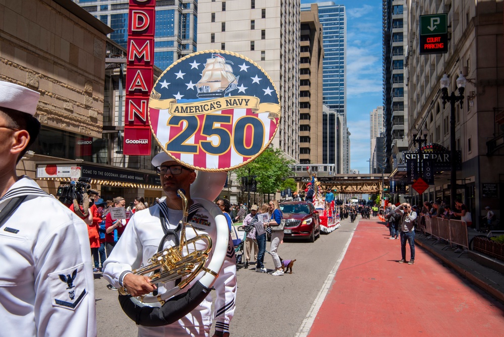 Navy Band Great Lakes 2026 Chicago Memorial Day Parade