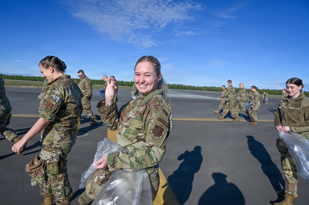 168th Wing takes part in Eielson FOD Walk