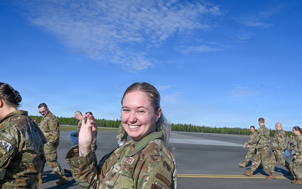 168th Wing takes part in Eielson FOD Walk