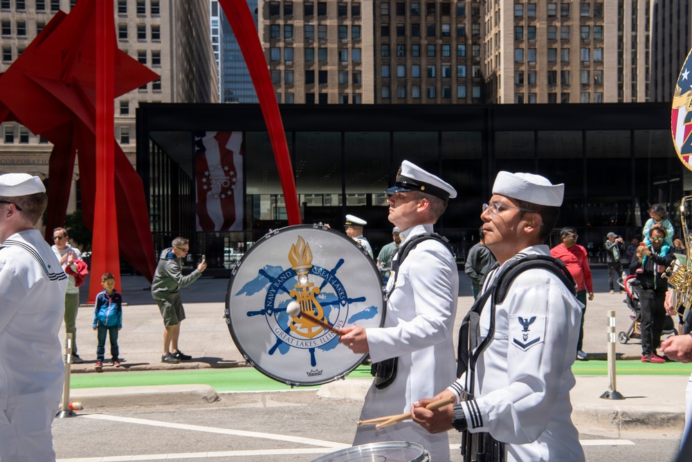 Navy Band Great Lakes 2026 Chicago Memorial Day Parade