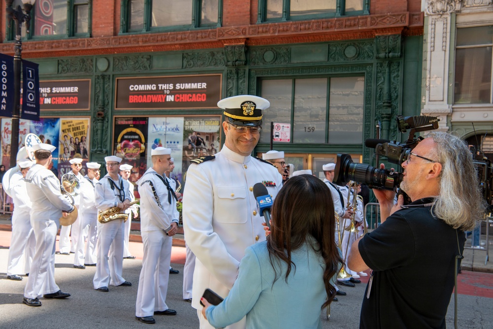 Navy Band Great Lakes 2026 Chicago Memorial Day Parade
