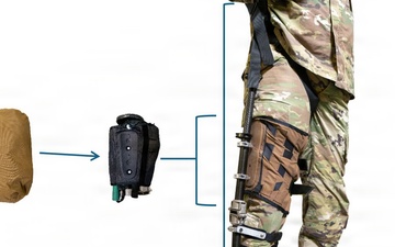 New Exoskeleton Designed to Facilitate the Self-Evacuation of Wounded Soldiers