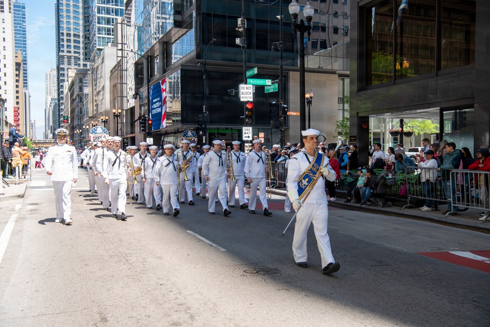 Navy Band Great Lakes 2026 Chicago Memorial Day Parade