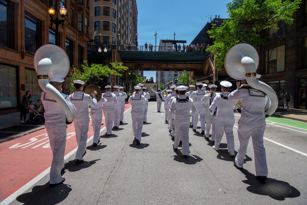 Navy Band Great Lakes 2026 Chicago Memorial Day Parade