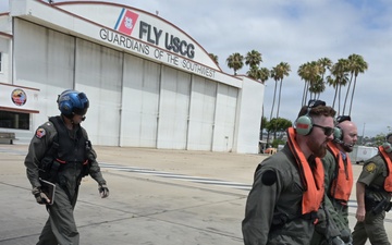 Deputy Chief of Staff to the Secretary of War Patrick Weaver and Senior Advisor to the Commandant of the Coast Guard Steven Munoz visit Coast Guard Sector San Diego
