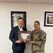 Fort McCoy Garrison commander presents certificates of appreciation to Sparta and Tomah school districts