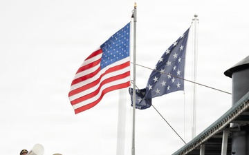 U.S. Service Members, Family Members and Foreign Military Celebrate Sail 250 in New Orleans