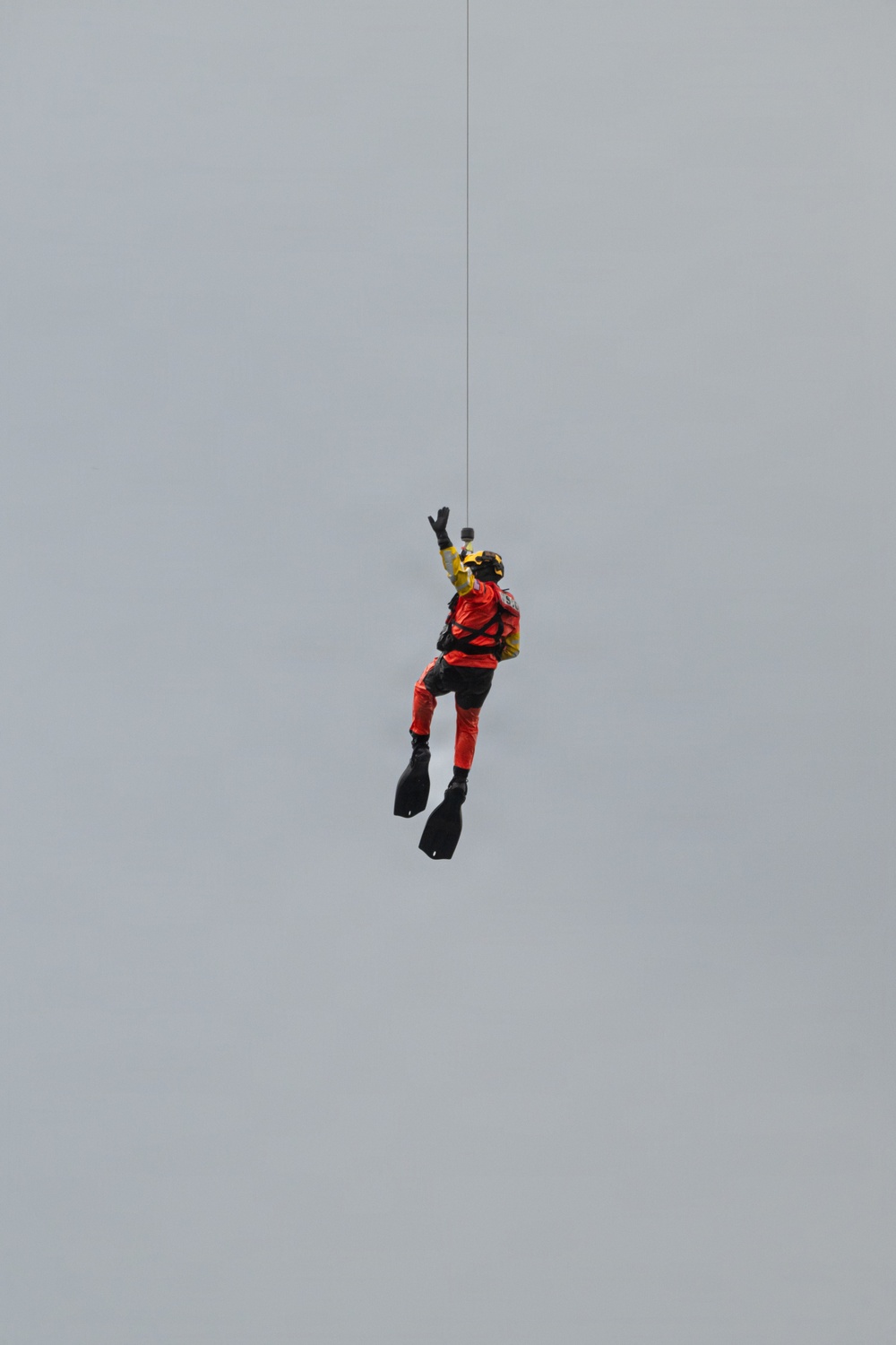 Aircrews from Coast Guard Air Station Kodiak participate in search and rescue demonstration