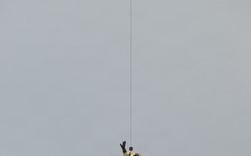 Aircrews from Coast Guard Air Station Kodiak participate in search and rescue demonstration