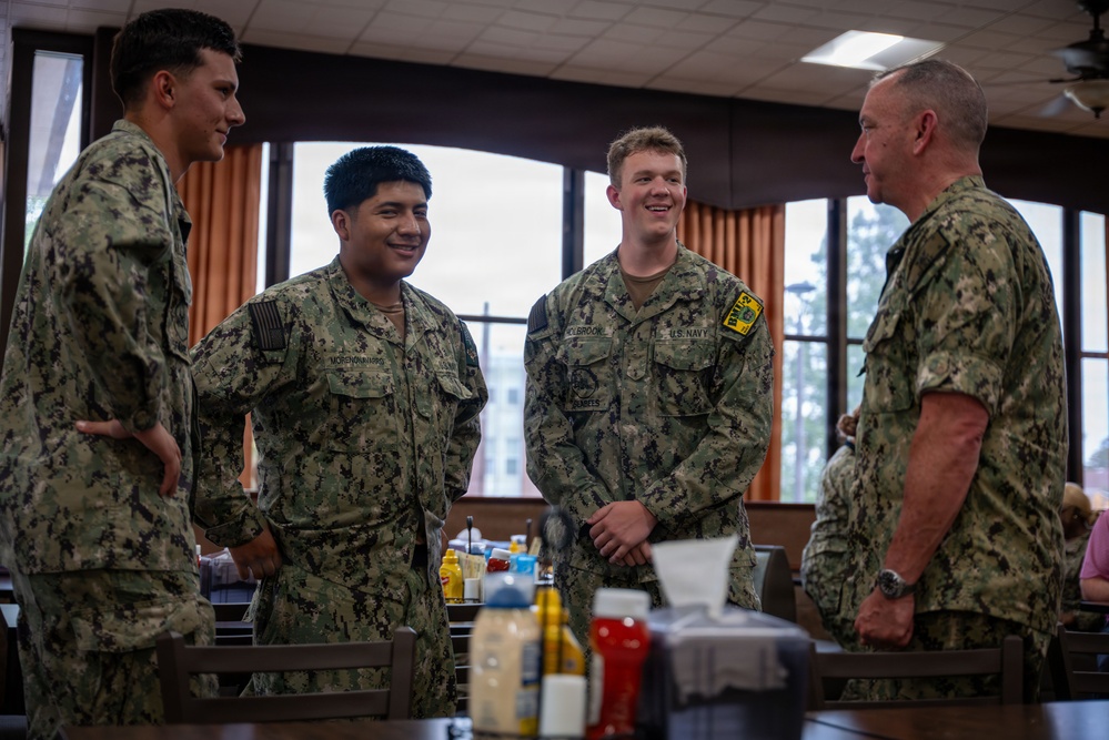 MCPON John Perryman Visits JEB Little Creek-Fort Story