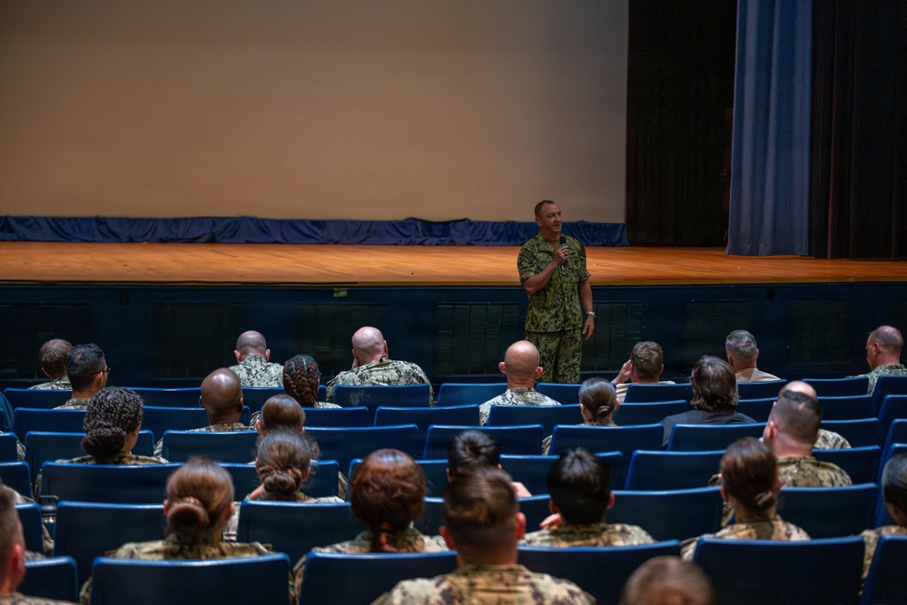 MCPON John Perryman Visits JEB Little Creek-Fort Story