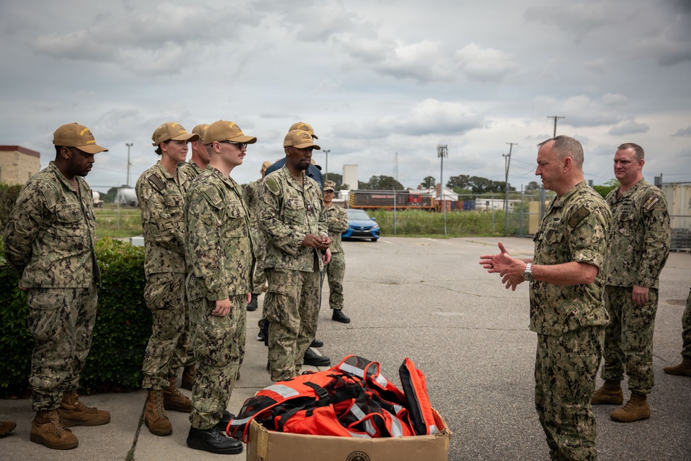 MCPON John Perryman Visits JEB Little Creek-Fort Story