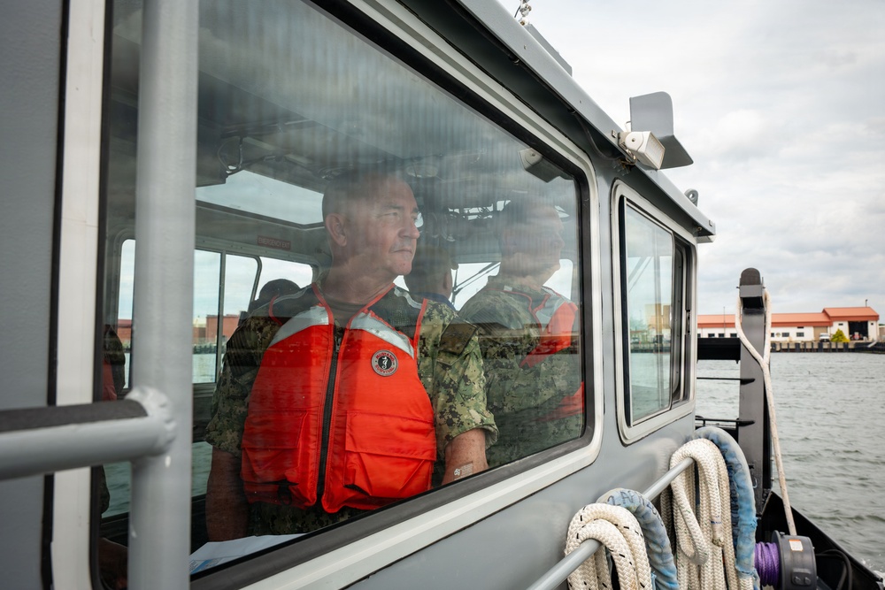 MCPON John Perryman Visits JEB Little Creek-Fort Story