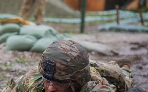 Soldiers Participate in Combat Drills During E3B Testing