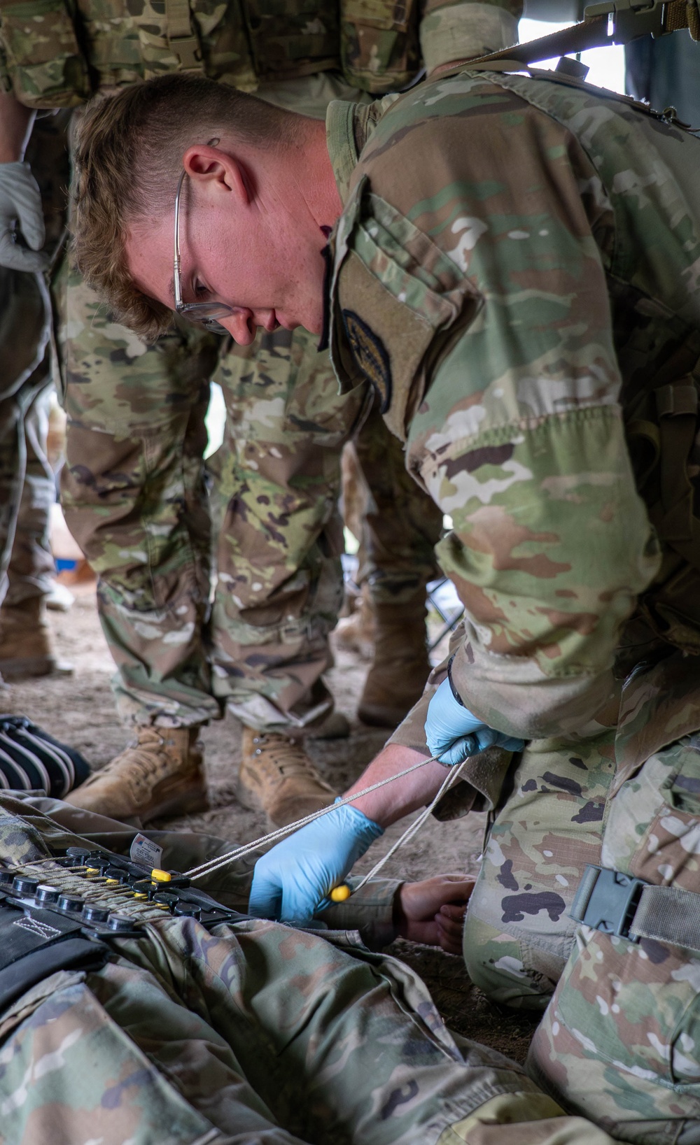 Soldiers Participate in the EFMB Training