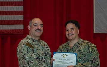 CFAY All Hands Award at Quarters