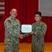 CFAY All Hands Award at Quarters