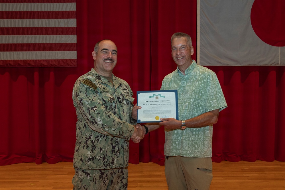 CFAY All Hands Award at Quarters