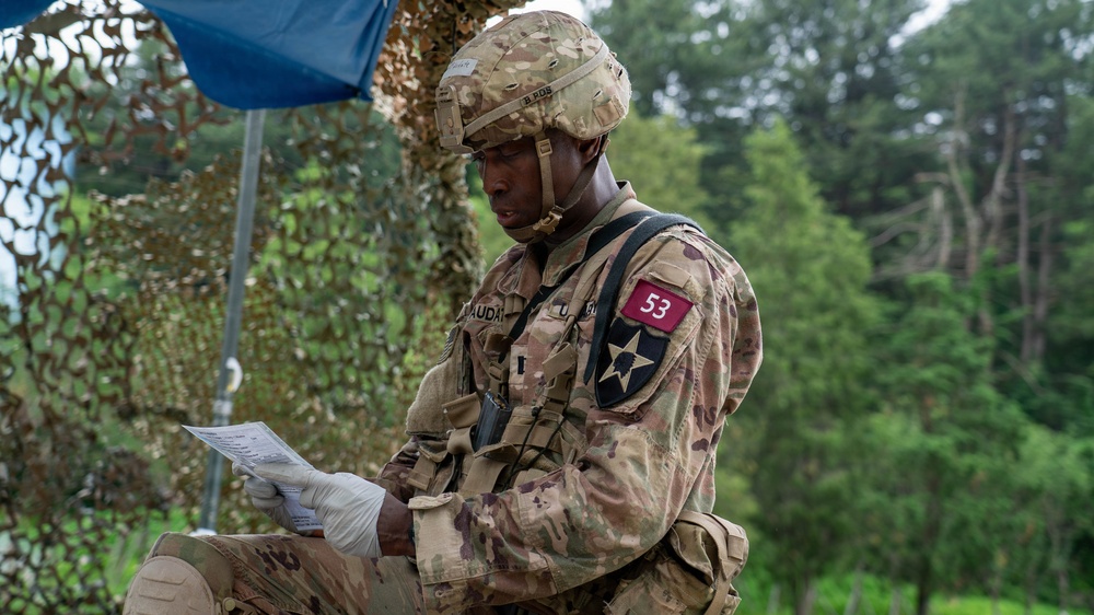 Soldiers Participate in the EFMB Training