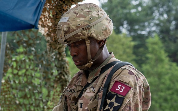Soldiers Participate in the EFMB Training
