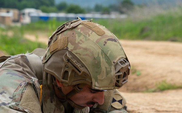 Soldiers Conduct Land Navigation
