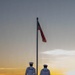 LCF-24: U.S. Sailors aboard LPD 28 conduct evening colors