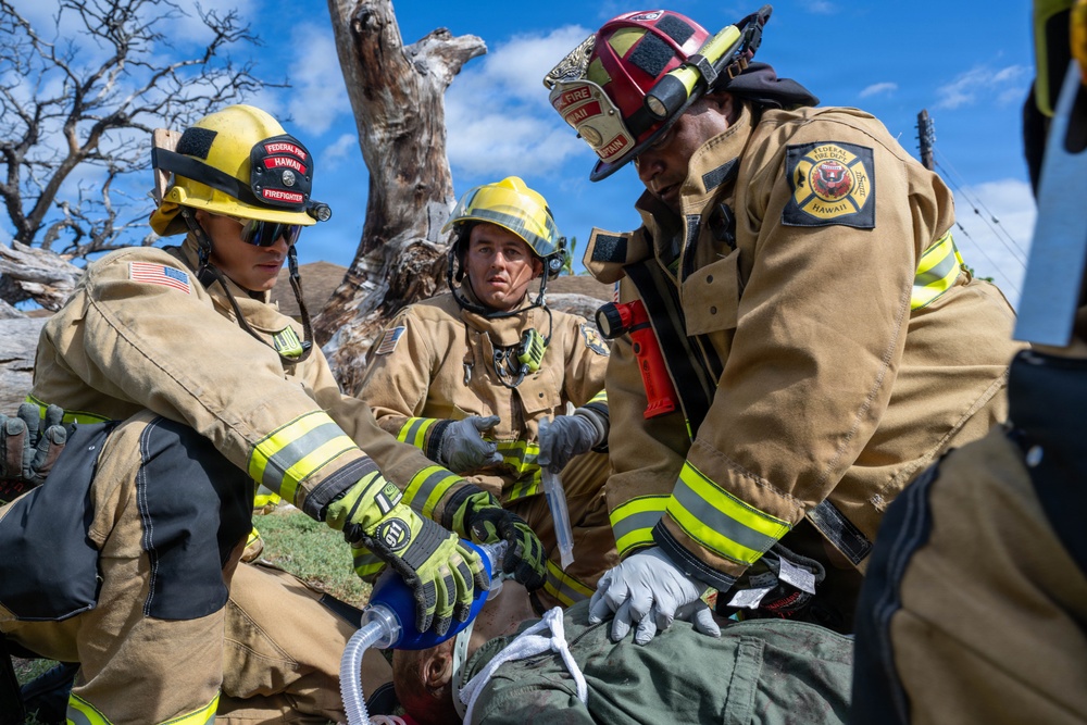 Joint Base Pearl Harbor-Hickam conducts Major Accident Resposne Exercise