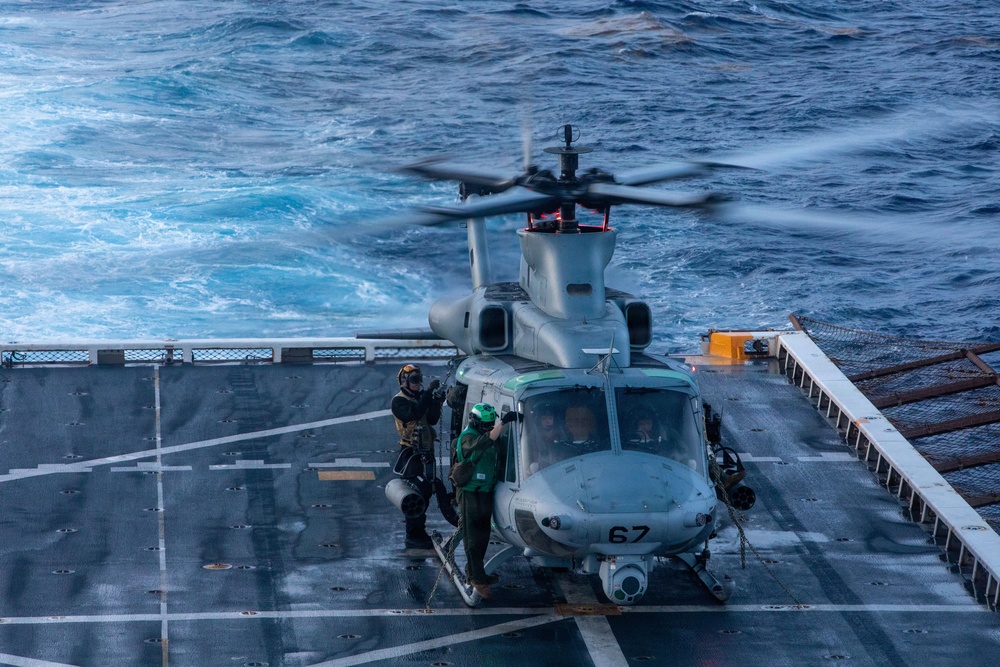 LCF-24: Night Deck Landing Drills