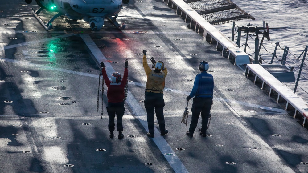 LCF-24: Night Deck Landing Drills