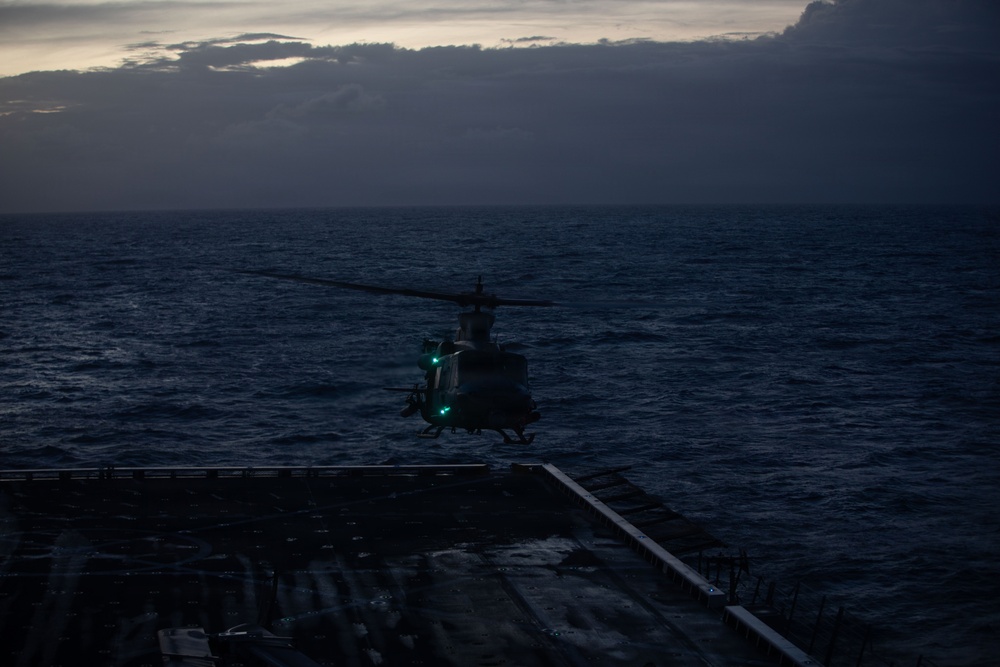 LCF-24: Night Deck Landing Drills