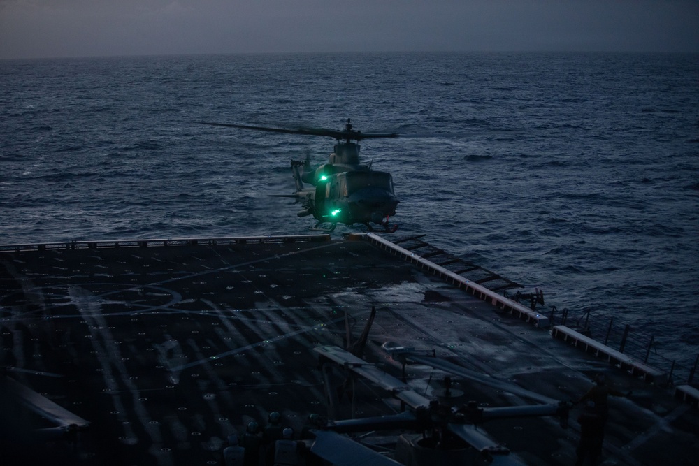 LCF-24: Night Deck Landing Drills