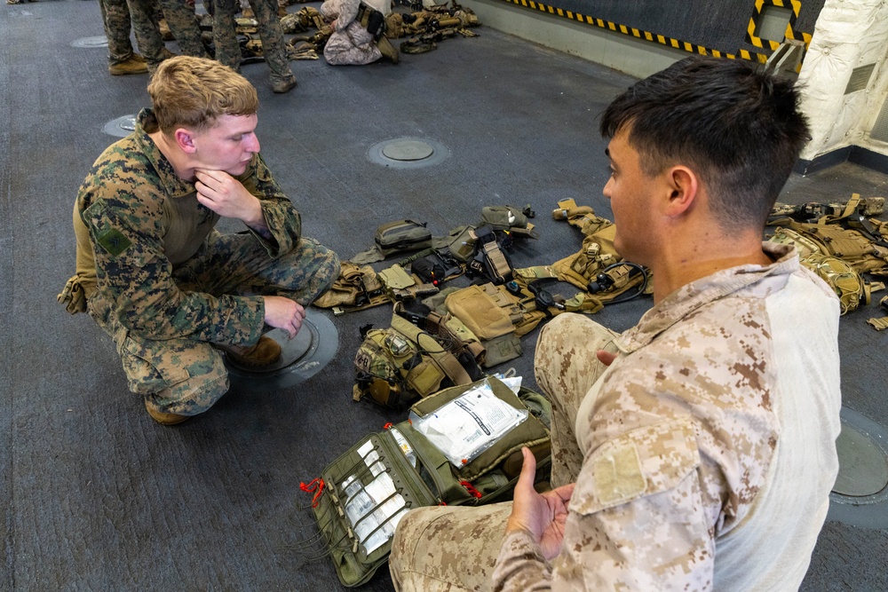 LCF-24: Fast-Roping &amp; Caving Ladder Drills Aboard USS Fort Lauderdale