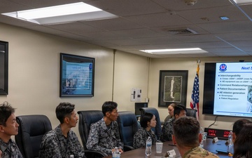 Partners in patient care: 18AES and JASDF train for real-world patient response