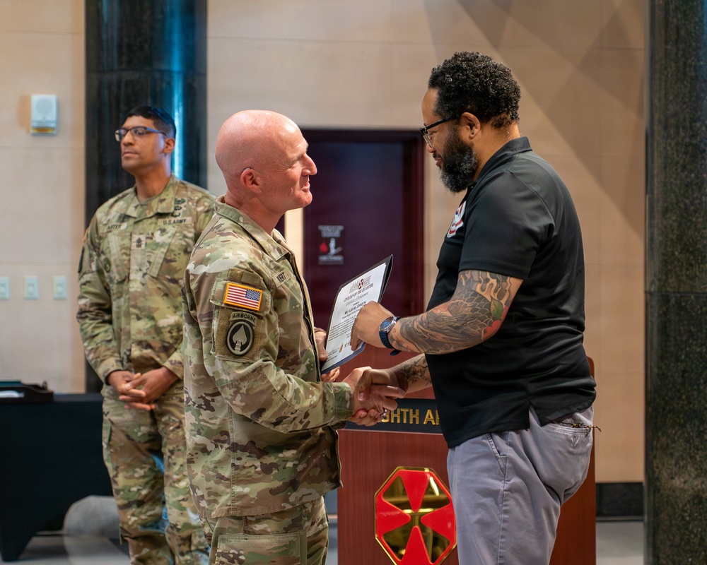 Eighth Army Civilian of the Quarter