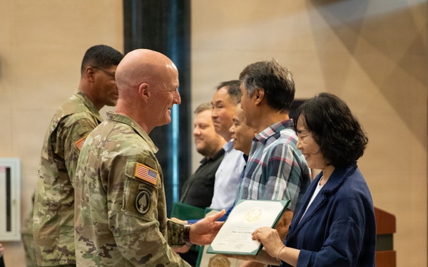 Eighth Army Civilian of the Quarter