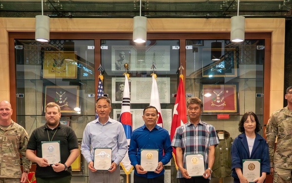 Eighth Army Civilian of the Quarter