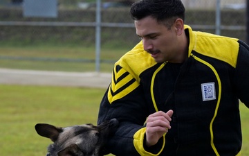 PACAF Military Working Dog teams participate in day 2 of 2026 ACSA