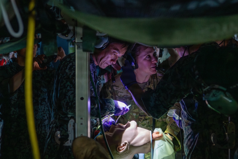 Partners in patient care: 18AES and JASDF train for real-world patient response