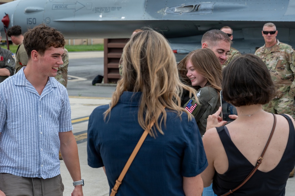 51st FW deputy commander takes final flight