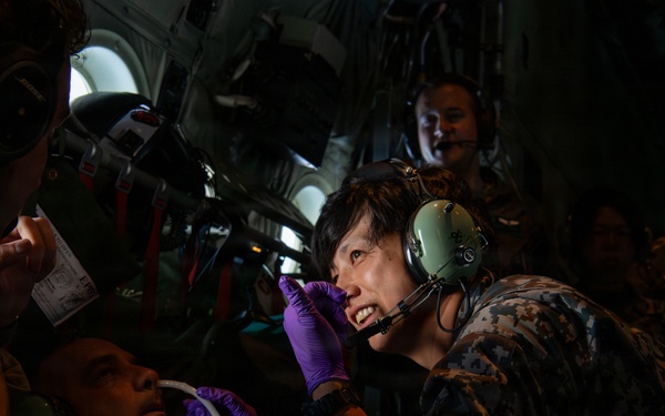 Partners in patient care: 18AES and JASDF train for real-world patient response