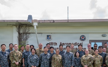 Partners in patient care: 18AES and JASDF train for real-world patient response