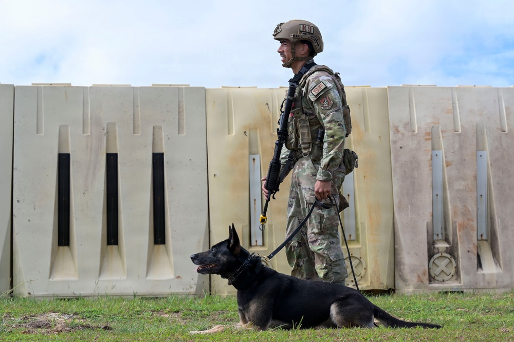 PACAF Military Working Dog teams participate in day 2 of 2026 ACSA