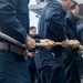 USS Mustin conducts line-handling training