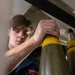 USS Mustin conducts Mark 45 5-inch gun maintenance