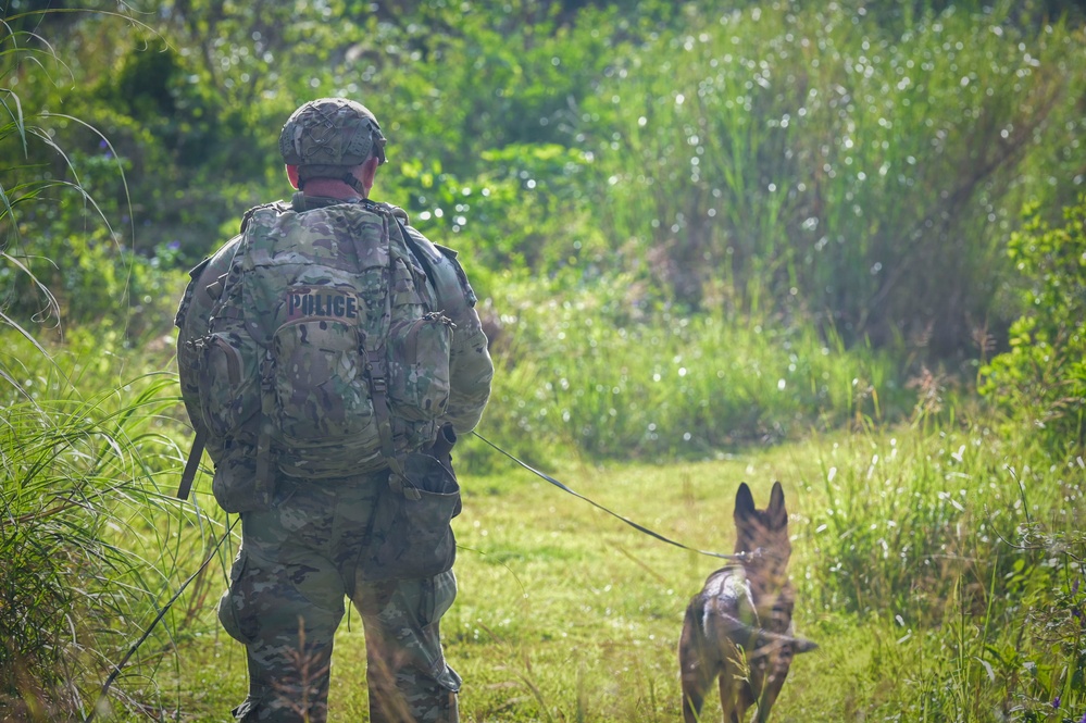 PACAF Military Working Dog teams complete day 3 of ACSA 2026
