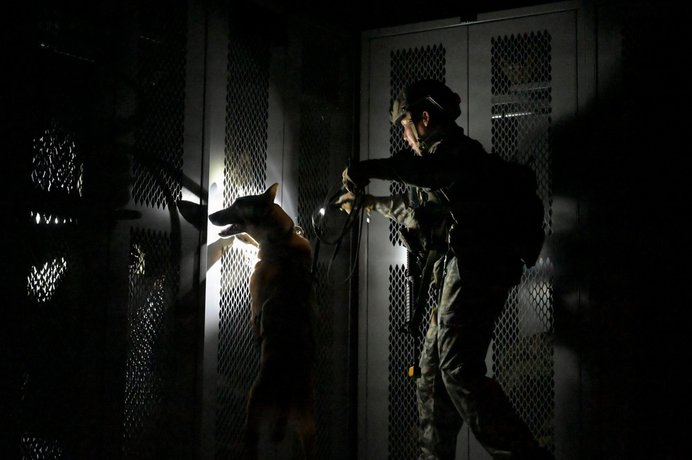 PACAF Military Working Dog teams complete day 3 of ACSA 2026