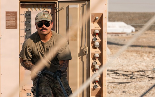 CE Airmen conduct site cleanup
