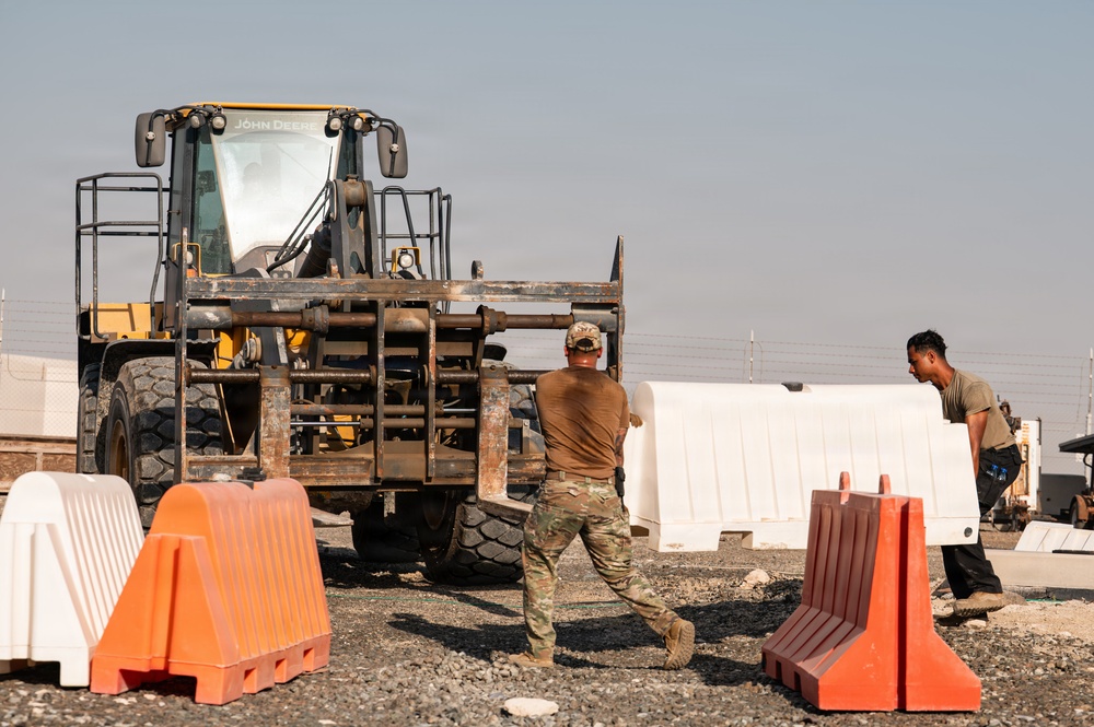 CE Airmen conduct site cleanup