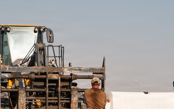 CE Airmen conduct site cleanup