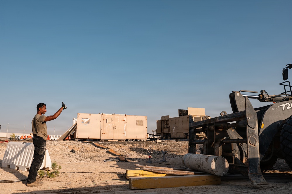 CE Airmen conduct site cleanup